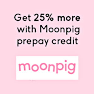 Moonpig Coupon Code - Get 25% More!